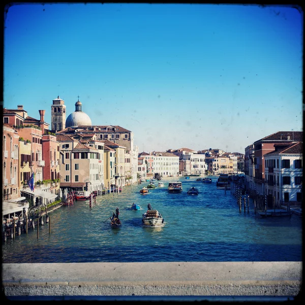 Canal Grande w Wenecji, Włochy, — Zdjęcie stockowe