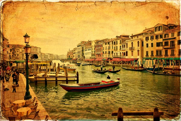 Venedik, İtalya, büyük Kanal — Stok fotoğraf