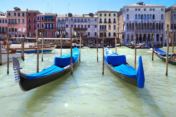 Canal Grande Benátky, Itálie, — Stock fotografie