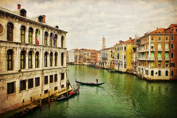 Venice, Italia, grand canal — Stok Foto