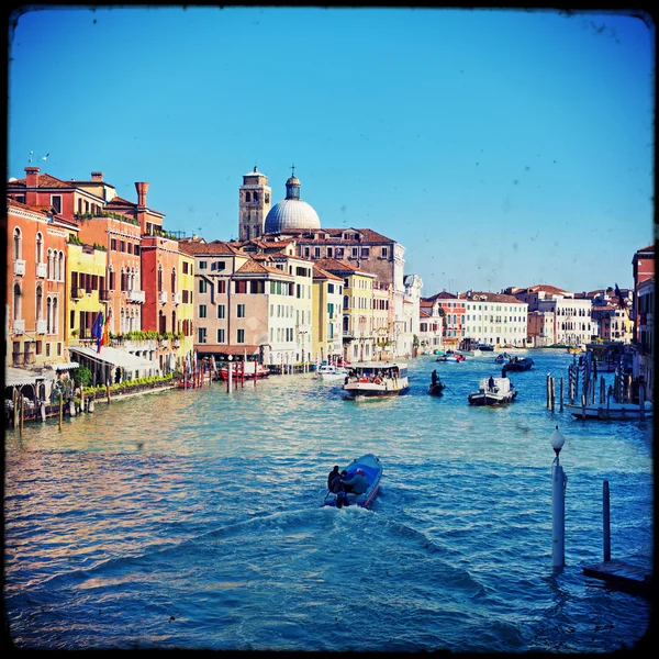 Μεγάλο κανάλι της Βενετίας, Ιταλία, — Φωτογραφία Αρχείου