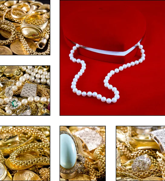 Joyas de oro — Foto de Stock