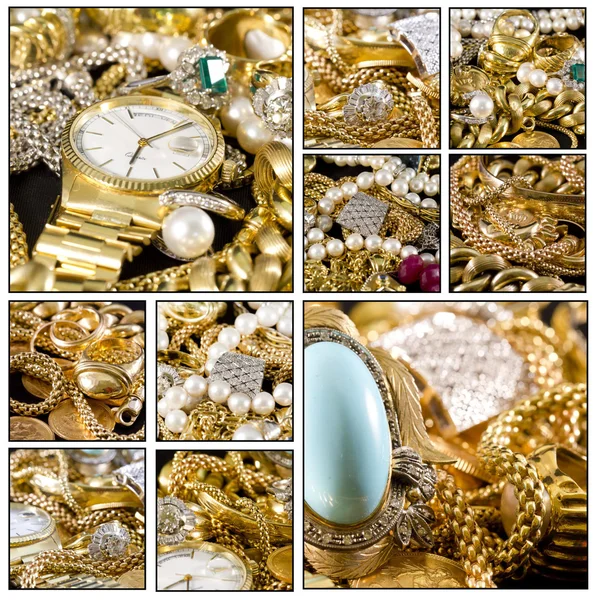 Gold jewels — Stock Photo, Image