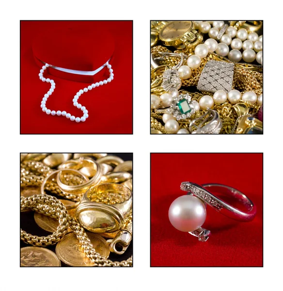 Gold jewels — Stock Photo, Image
