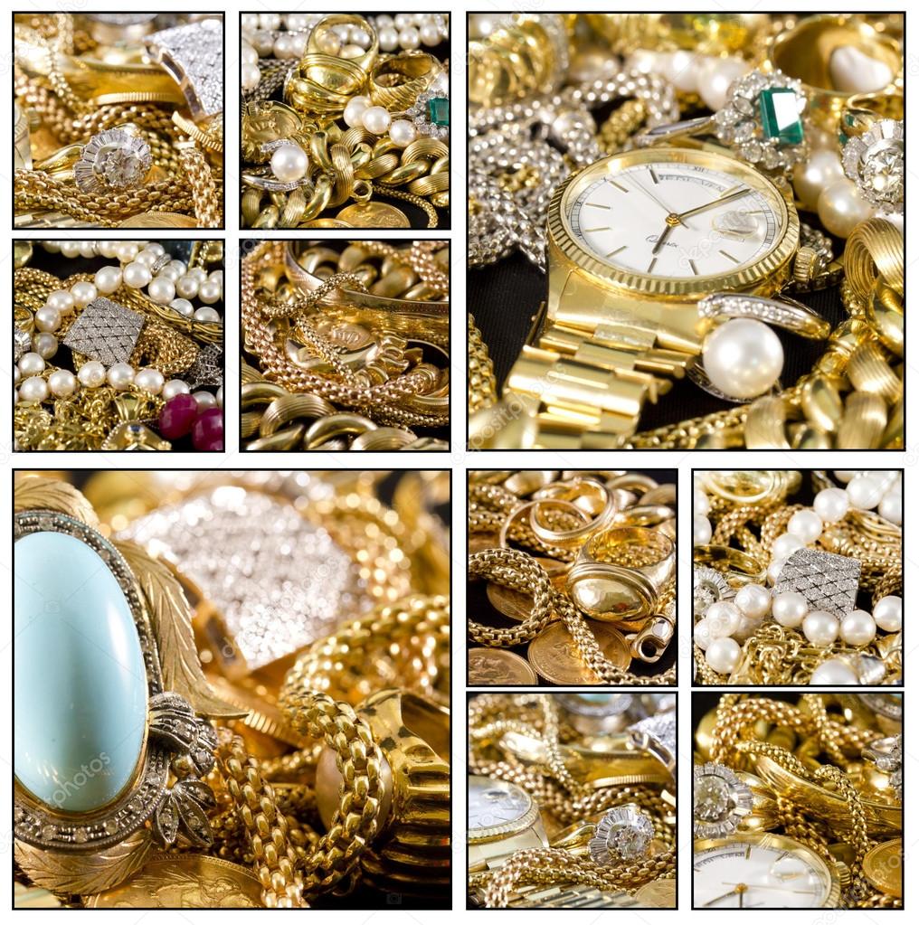 Gold jewels