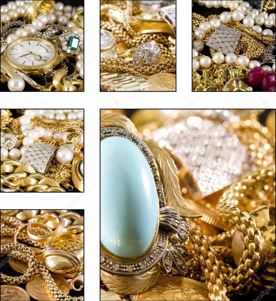 Gold jewels