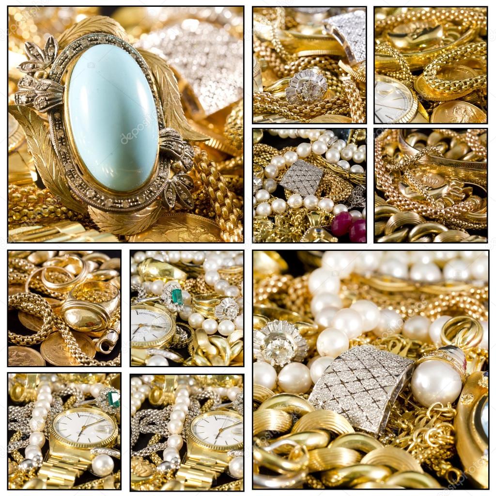 Gold jewels