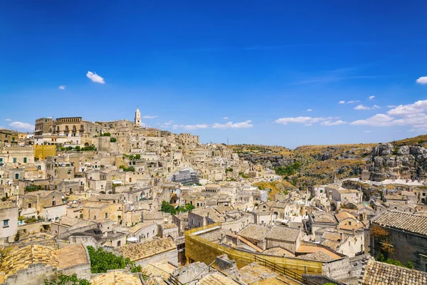 Belle Vue Sur Matera Ville Basilicate Patrimoine Unesco — Photo