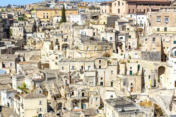 Belle Vue Sur Matera Ville Basilicate Patrimoine Unesco — Photo