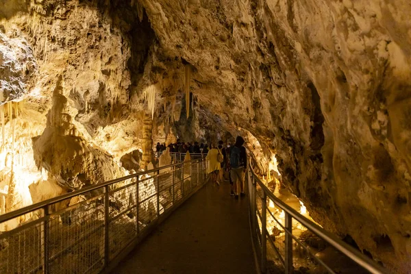 Beautiful View Frasassi Caves Grotte Frasassi Huge Karst Cave System — ストック写真