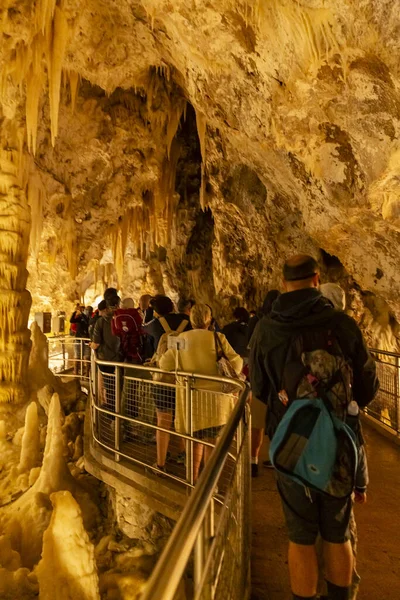 Beautiful View Frasassi Caves Grotte Frasassi Huge Karst Cave System — ストック写真