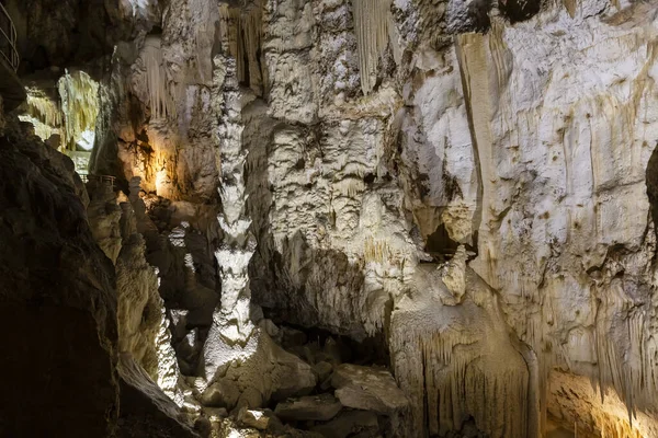 Beautiful View Frasassi Caves Grotte Frasassi Huge Karst Cave System — Foto de Stock