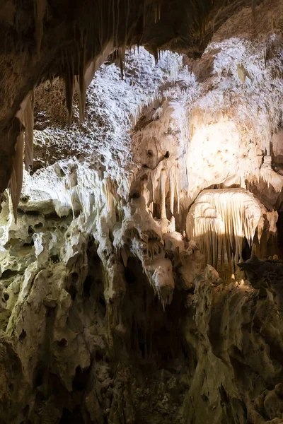 Beautiful View Frasassi Caves Grotte Frasassi Huge Karst Cave System — Foto de Stock