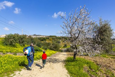 Kolymbetra Bahçesi, Agrigento Tapınak Vadisi 'ndeki arkeoloji parkının içinde.