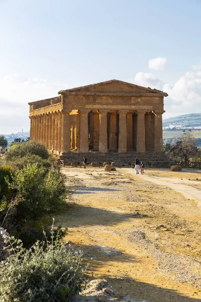 Temple Concordia Agrigento Valley Temples Archaeological Park — Photo