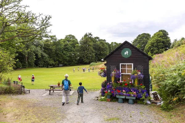 Pitlochry Putting Green Perthshire Schotland — Stockfoto