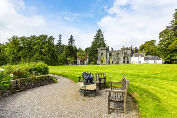 Belle Vue Sur Château Armadale Dans Île Skye Écosse — Photo