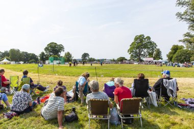 PERT, SCOTLAND 2022, 14 Ağustos: Perth, Scotlend 'de İskoç spor ve jimnastik etkinlikleri festivali