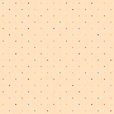 Vector seamless texture of paper with points clipart