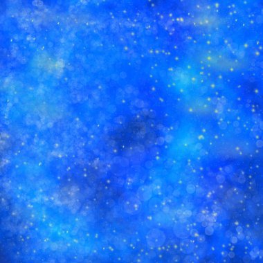 Nebula, uzayın derinliklerinde bir yıldız kümesi. Bilim kurgu sanatı.