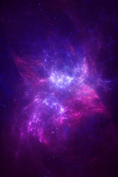 Туманность Галактики Космосе Абстрактный Фон Космоса — стоковое фото