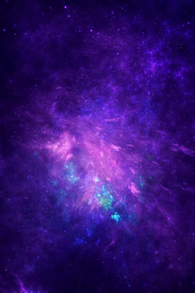 Mlhovina Galaxie Vesmíru Abstraktní Kosmos Pozadí — Stock fotografie