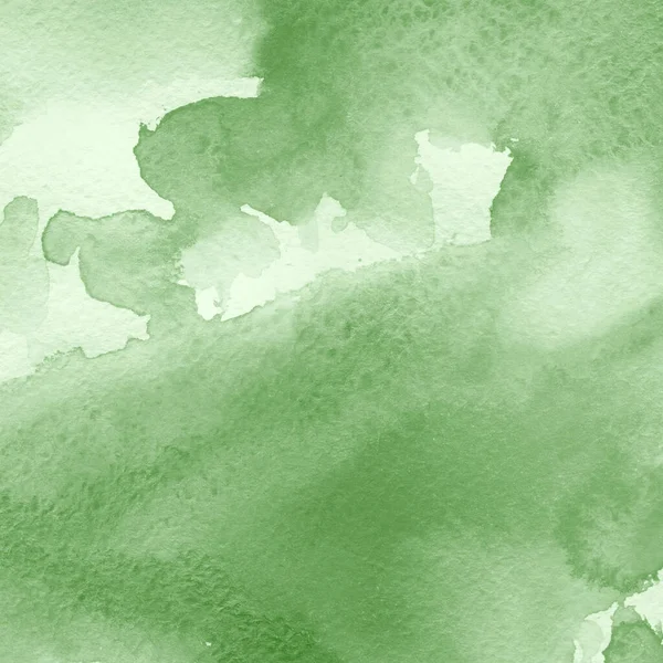 Moderne Einfache Kreative Hellgrüne Aquarell Bemaltes Papier Strukturierten Effekt Hintergrund — Stockfoto