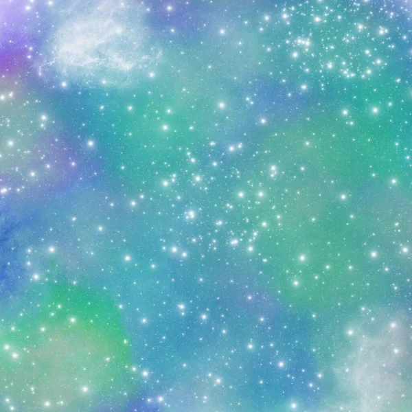 성운은 우주에 별들의 무리입니다 — 스톡 사진