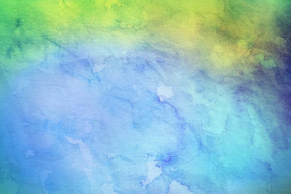 Eine Aquarell Textur Hintergrund Bunte Spritzer — Stockfoto