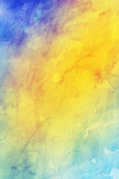 Aquarel Textuur Achtergrond Kleurrijke Plons — Stockfoto