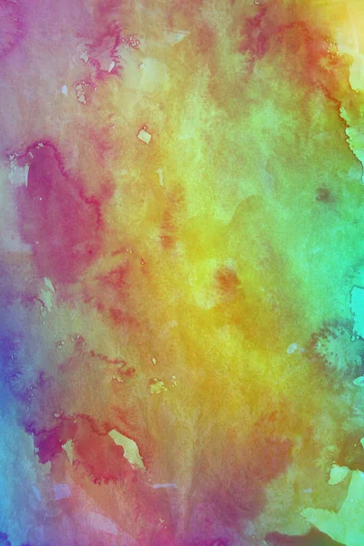 Watercolor Texture Background Colorful Splash — Stock Photo, Image