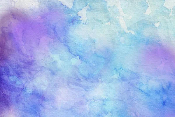 Aquarel Textuur Achtergrond Kleurrijke Plons — Stockfoto
