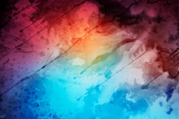 Watercolor Texture Background Colorful Splash — Stock Photo, Image