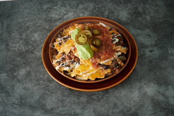 Various Assorted American Food — Stock Photo, Image