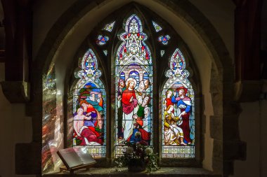 iç görünüm St peter wisborough yeşil reklam vincula Kilisesi