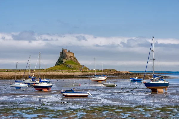 View of Lindisfarne Castle — Stock Photo, Image
