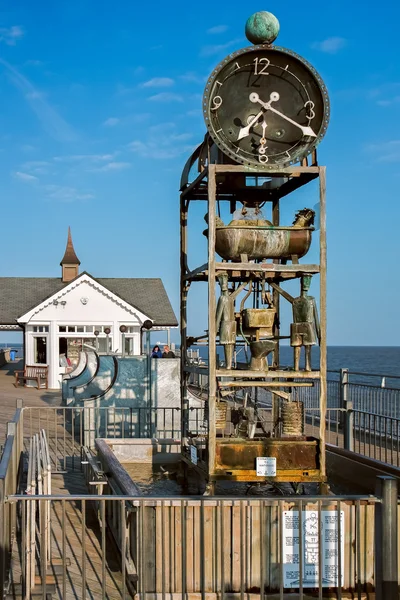 Reloj de agua Southwold Pier —  Fotos de Stock