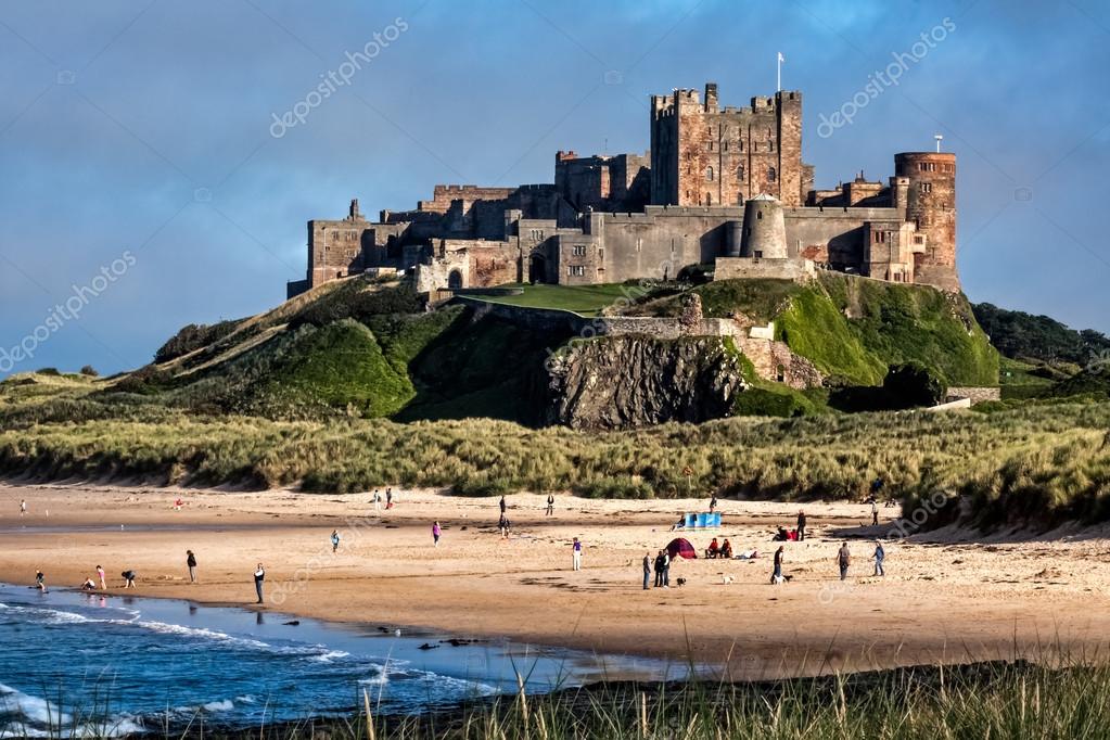 View of Bamburgh Castle Stock Editorial Photo © phil_bird 38225519