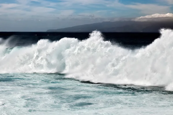 Surf's up w tenerife — Zdjęcie stockowe