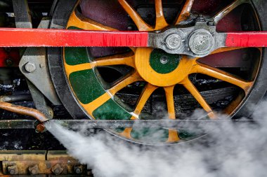 buhar tren tekerleği bluebell demiryolu