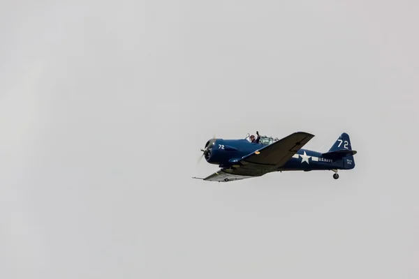 T6 Harvard at the Southern at War re-enactment day — Stock Photo, Image