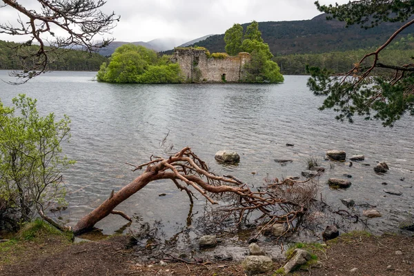 Castillo en medio del Lago Eilein —  Fotos de Stock