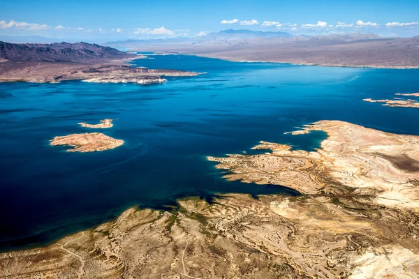 Luftaufnahme des Lake Mead — Stockfoto