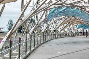 Helix köprü Singapur