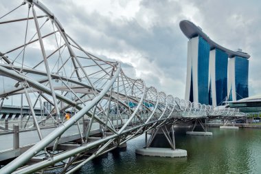 Helix köprü Singapur