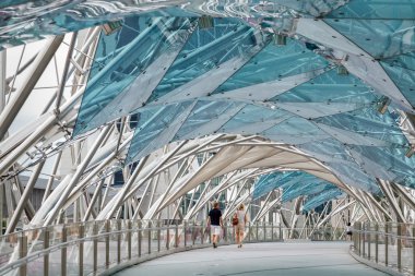 Helix köprü Singapur