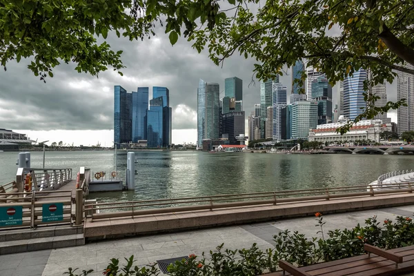 Singapore skyline — Stock Photo, Image