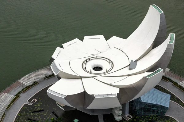 Artscience музей Сінгапуру — стокове фото