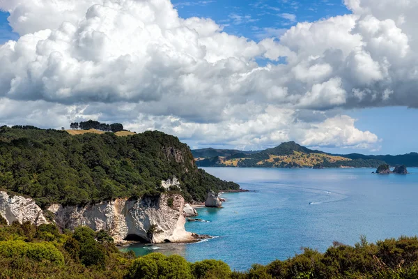 Vista verso Cathedral Cove — Foto Stock