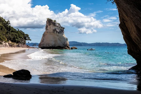 Katedrála Cove Coromandel Peninsula — Stock fotografie